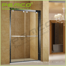 hotel bathroom Tempered Glass custom free standing delicacy sliding shower door partition enclosure